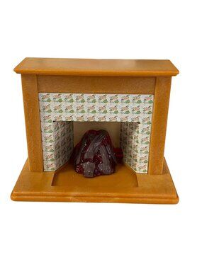 Epoch Calico Critters Working Fireplace Light Dollhouse Miniature Working Cozy D